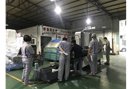 佛山瀨良客戶驗收機器